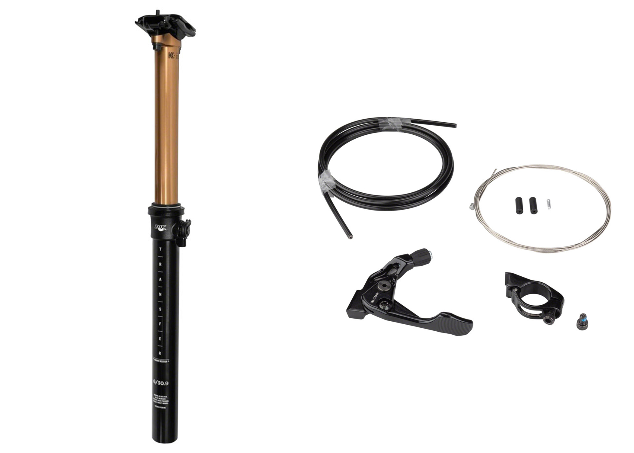 Fox Transfer Dropper Post Factory 30.9mm 125mm Travel External w/Fox 1x